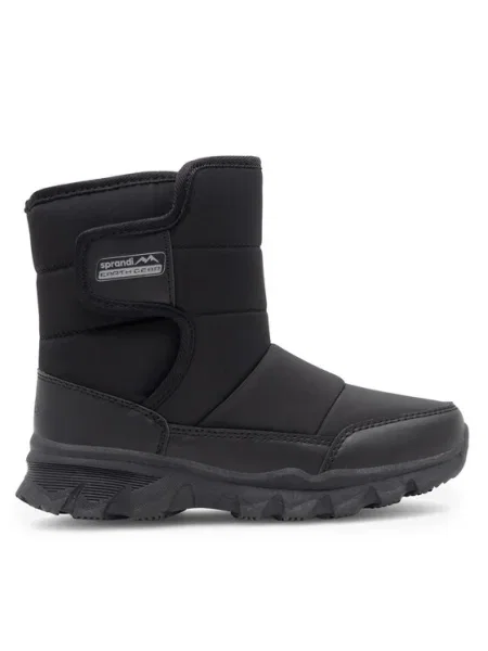 Sprandi Cizme de zăpadă Winter Puff negru