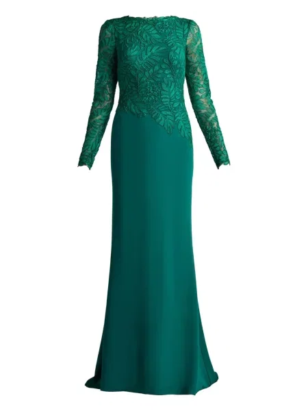 Sukienka Tadashi Shoji garniturowa zielona