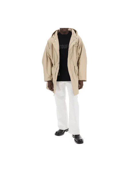 Ocieplana parka Jacquemus beżowa
