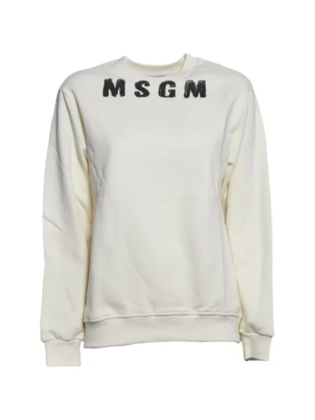 Sweter dziecięcy Msgm biały