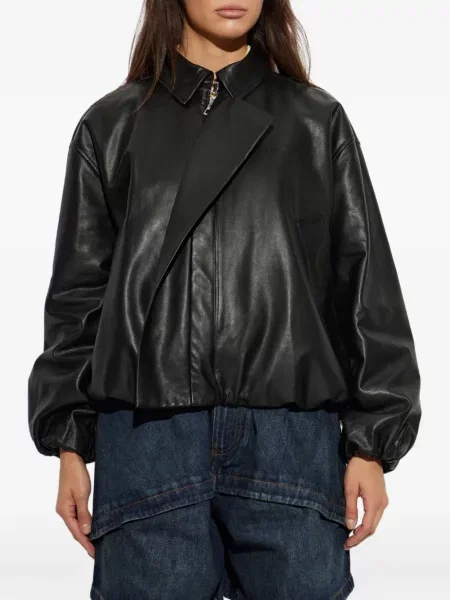 Geanta de piele Loewe negru