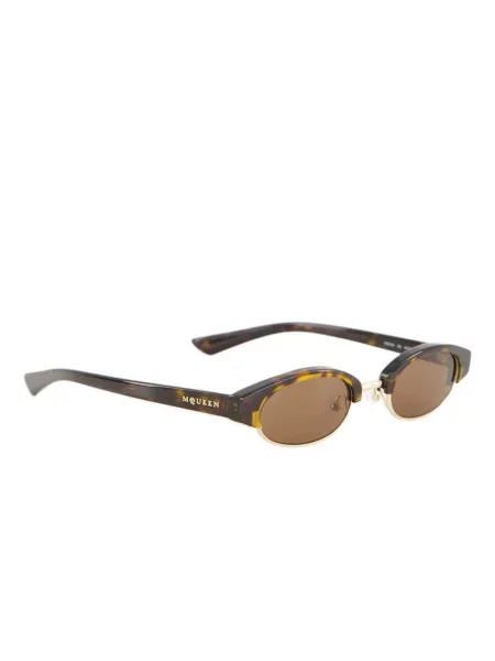 Ochelari de soare Alexander Mcqueen Eyewear maro