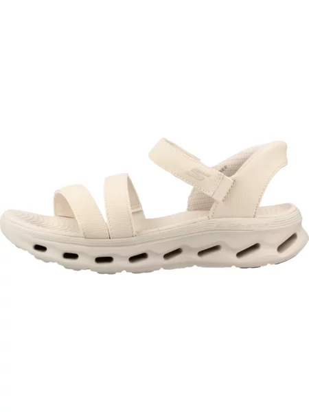 Skechers Sandały Go Walk Glide-Step Sandal beżowy