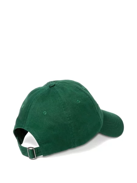 Căciulă Polo Ralph Lauren de catifea cord cu dungi de costum alb