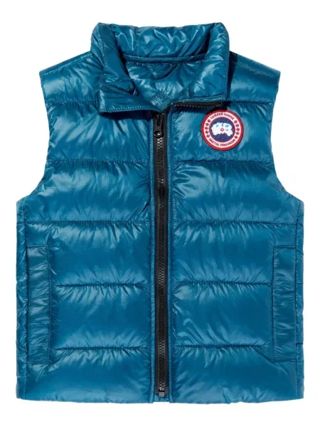 Kamizelka dziecięca Canada Goose niebieska