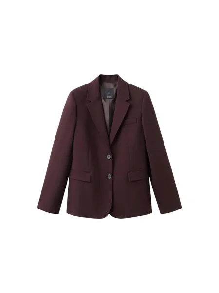 MANGO Blazer Bergen rubin rdeča
