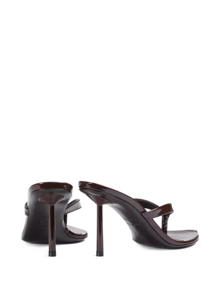 Papuci tip mules Le Silla maro