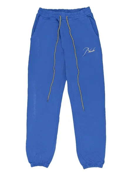 Pantaloni Rhude alergare albastru