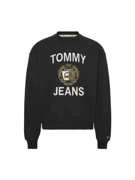 Bluza Tommy Hilfiger z logo czarna