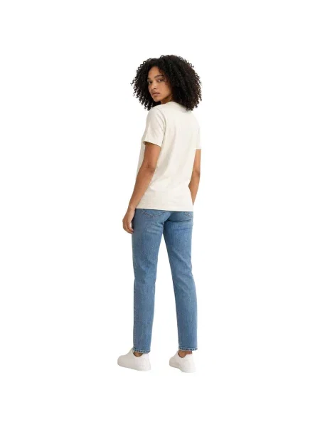 Tricou Calvin Klein Jeans alb