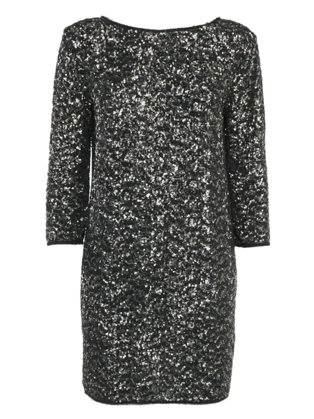 Rochie Zadig&voltaire cu paiete de costum auriu