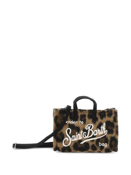 Dětska shopper kabelka Mc2 Saint Barth hnědá
