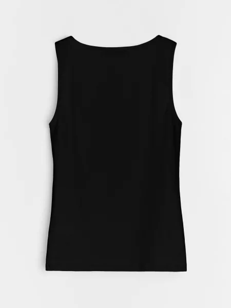 Класичний топ чорний