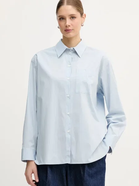Calvin Klein Jeans cămașă albastru