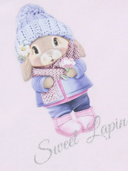 Dětské tričko Lapin House růžové