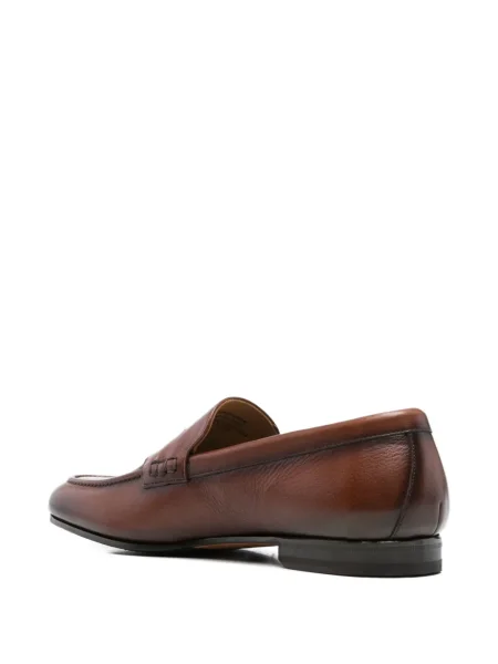 Pantofi loafer Calce cu bretele maro