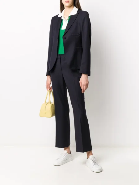 Cropp pantaloni L'autre Chose albastru