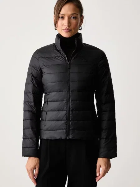 Lacoste geacă matlasată pentru femei negru