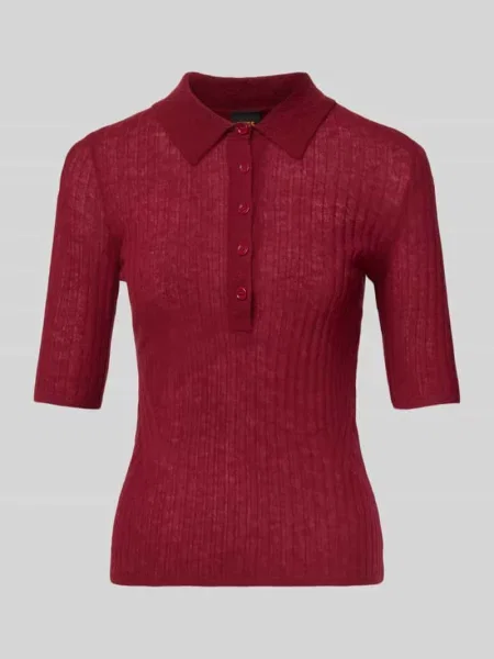 Boss Koszulka Polo Z Dzianiny Fugano rot czerwone