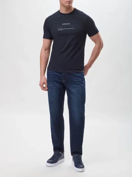 Джинси Armani Exchange сині