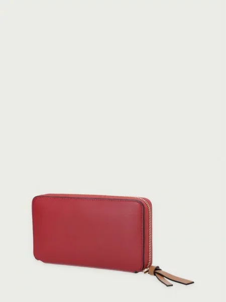 Tommy Hilfiger Denarnica Th Leather Lrg Za Wallet rdeča