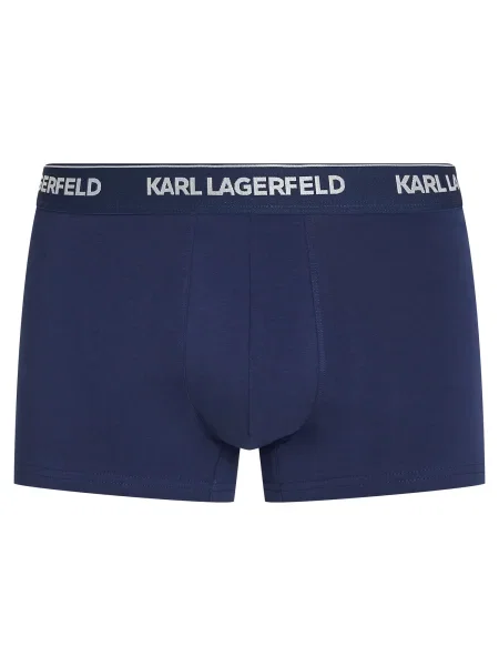 Karl Lagerfeld Boksarice temno modra bela
