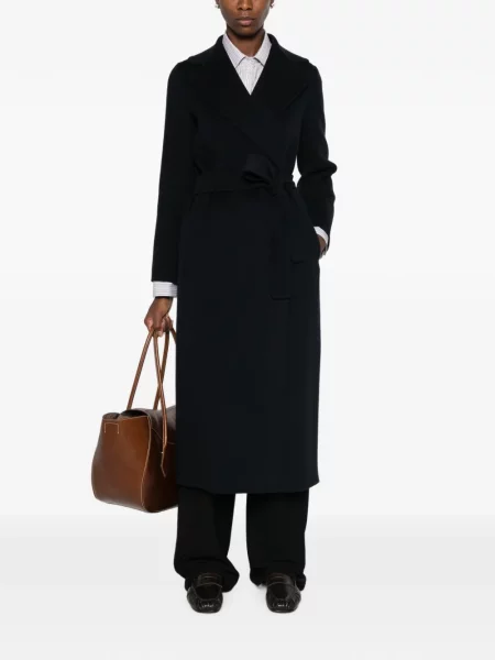 Cu centură palton 's Max Mara albastru