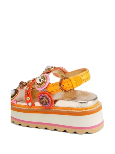 Sandale Kurt Geiger London cu platformă de cristal