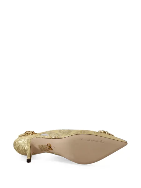Pantofi cu toc Dolce & Gabbana slingback