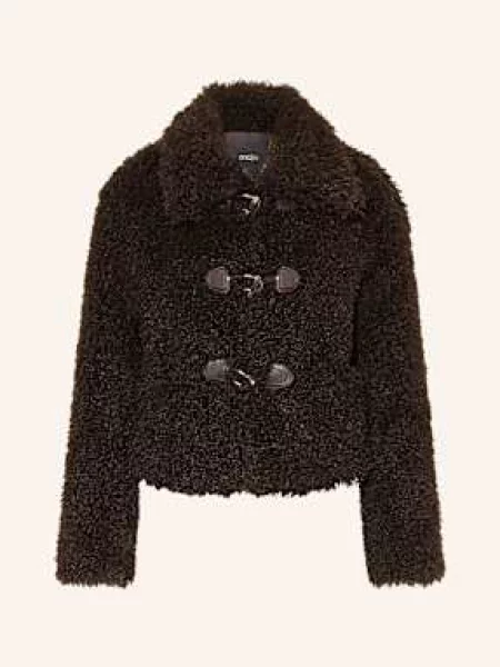 Maje Kurtka Pluszowa braun