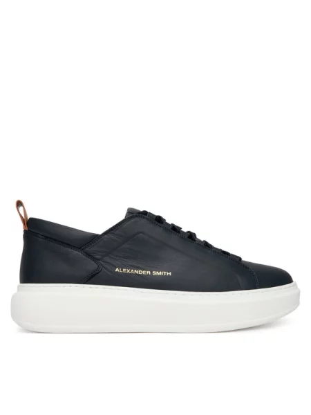 Sneakersy Alexander Smith granatowe