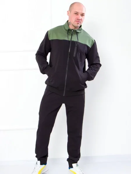 Носи своє Спортивний костюм Бавовна/поліестер зелений