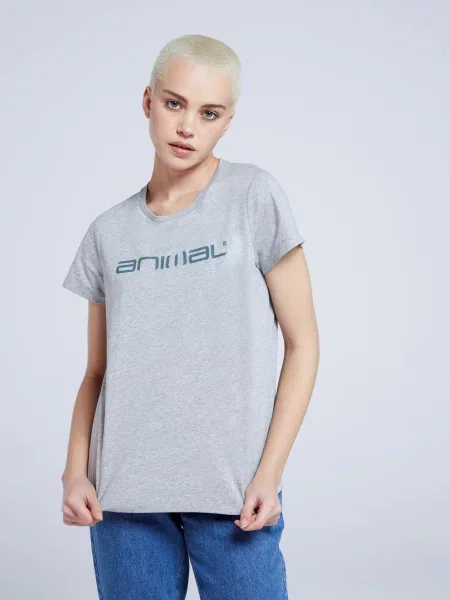 Animal Marina organiczna koszulka Grey