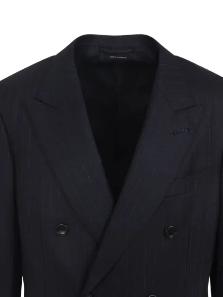Sacou Tom Ford cu dungi albastru