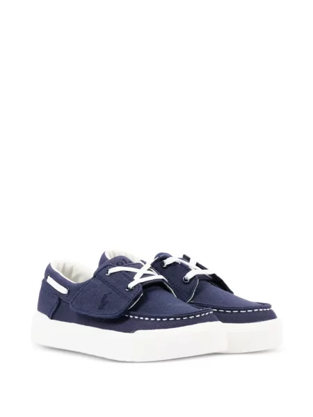 Mokasyny dziecięce Polo Ralph Lauren niebieskie