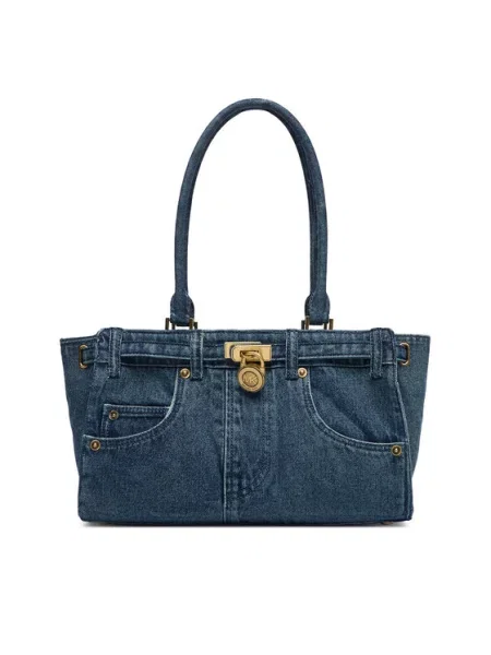 MICHAEL Michael Kors Дамска чанта Hamilton син