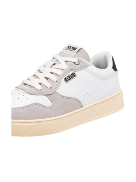 Sneakersy Colmar skórzane białe