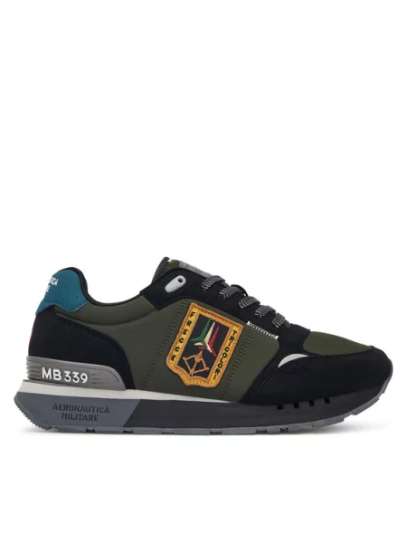 Aeronautica Militare SNEAKERS tenisice za muškarce zelena