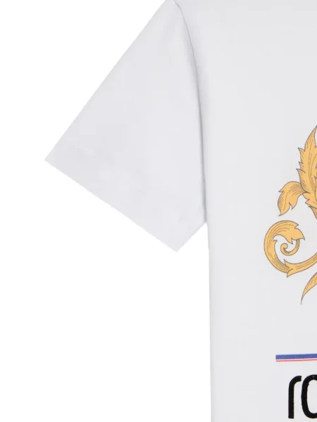Dětské tričko Roberto Cavalli bílé