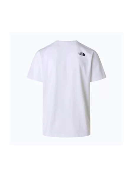 THE NORTH FACE Majica NEVER STOP EXPLORING crvena / crna bijela