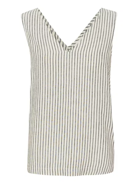 Kaffe Tricou Milia negru alb