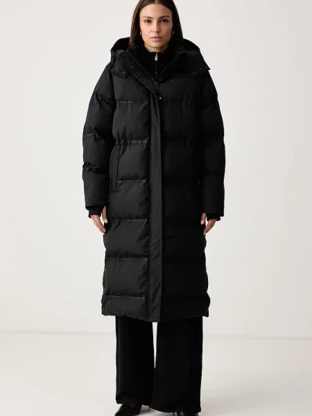 Karl Lagerfeld Jeans jachetă lungă pentru femei negru