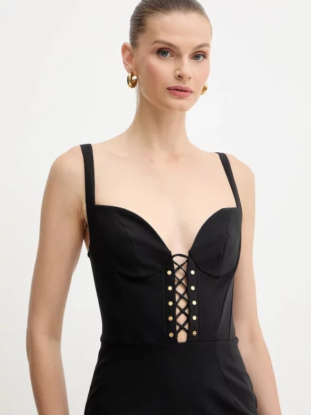 Платье мини Elisabetta Franchi черное