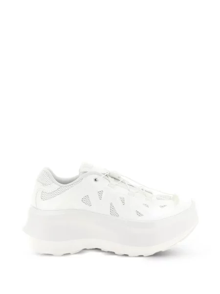 Sneakerși Comme Des Garçons cu platformă alb