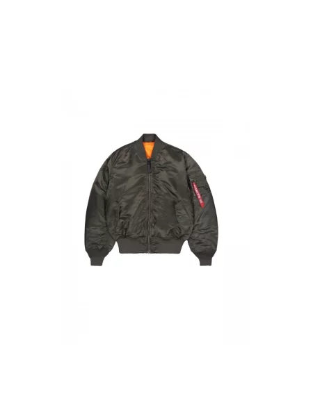 Alpha Industries Kurtki Mężczyzna L Heritage Bomber szary