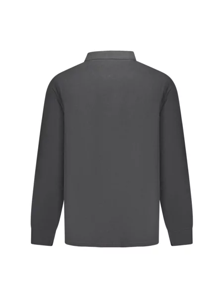 Koszulka polo North Sails z długim rękawem szara