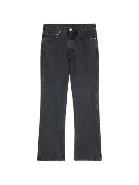 Ușor pantaloni Jil Sander evazate gri