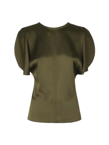 Bluzka Victoria Beckham zielona
