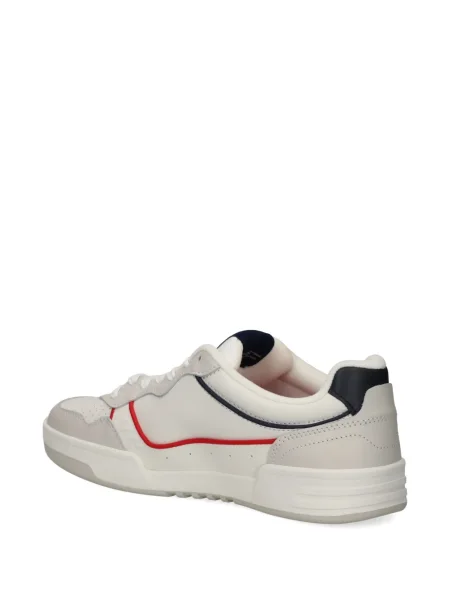 Sneakerși Tommy Jeans din piele alb
