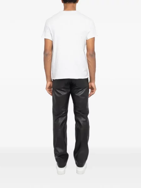Tricou Zadig&voltaire cu guler henley gri